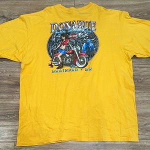 2009 Harley Davidson Donahue, Men’s 2XL ,Brainerd,MN -Yellow/Black- USA made‎